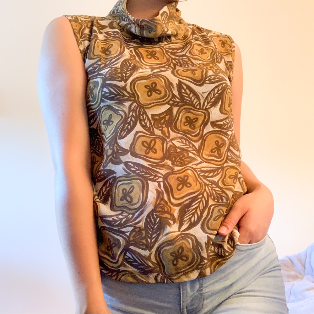Groovy Patterned Blouse